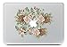 NDAD Colorful Flowers Art Design-Vinyl Partial Art Decal Stickers Skin for Apple Pro 13,15, and MacBook Air 13.3