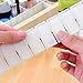 Keyzone 6Pcs Pretty Practical Home Grid Drawer Divider Household Necessity Storage Organizer