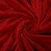 DOZZZ Oversize Flannel Throw Blanket with Cozy Plush Soft Cover for Sofa Chair and Bed Furniture Gift Red