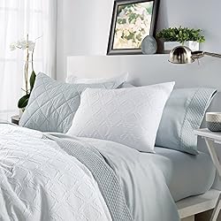 CHF Solid Ogee Microsculpt Comforter Sham