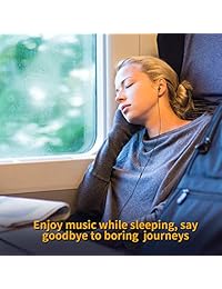 Auriculares in-ear para dormir, auriculares Mijiaer con aislamiento de ruido para dormir con tapones para los oídos suaves para ASMR, Insomnia, dormir lateral, ronquidos, viajes aéreos, meditación, relajación