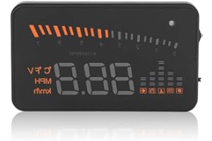 OBDII HUD Head Up Display 3 Inch Screen LED Projector with Speed Warning System for Car Trucks Car Monitor