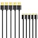 Micro USB Cable, Tronsmart [5 Pack] 20AWG Durable Charging Cable for Nexus, LG, Motorola, Android Smartphones (Black, 1ft x 1,3.3ft x 3,6ft x 1)