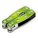 Multitool, iMiMi 9 in 1 Pocket Folding Alloy Multifunctional Combined Pliers with Knife, Screwdriver, Saw, Opener for Fishing, Hiking, Camping, Survival, Emergency - Green