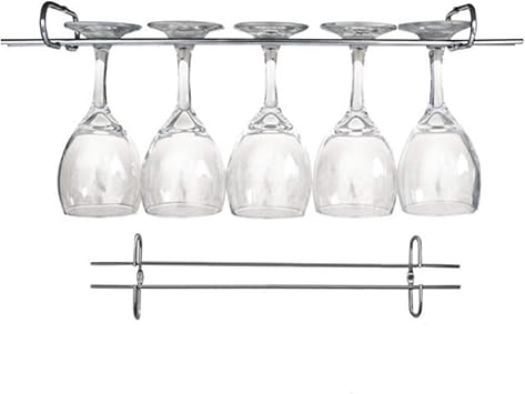 Suporte Para Taças Zanline Organize Cromado Aramado Adega Bar Vinho 25cm