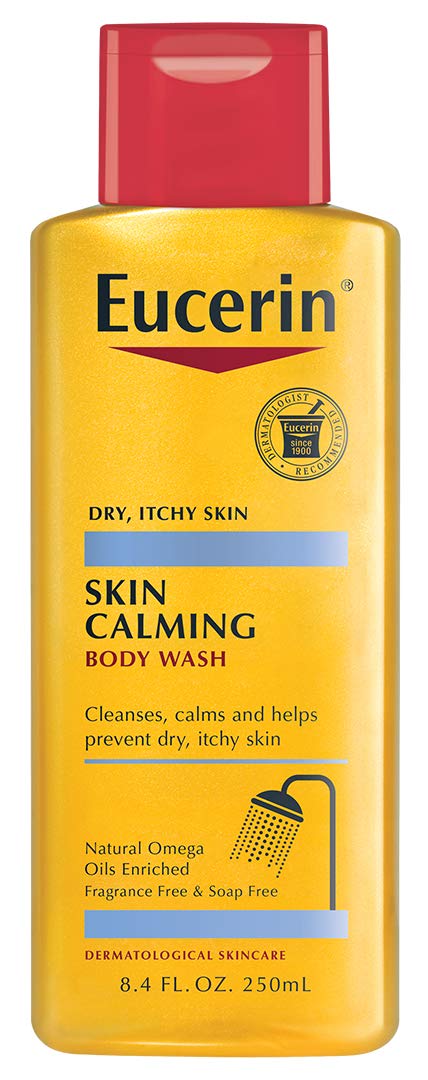 Eucerin Skin Calming Body Wash - Cleanses and Calms to Help Prevent Dry, Itchy Skin - 8.4 fl. oz. Bottle: Prime Pantry