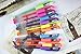 heartybay Colored Gel Pens Flash and Bright Colored for Adult Coloring Book Drawing Pens for Sketch Gel Pen Set, 12 Assorted Colors