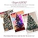 amzdeal Christmas Tree 7.5FT Xmas Tree Spruce Artificial Christmas Tree Full Fake Tree with Stable Stand Base 1346 Branch Tips Easy to Assembly, Green