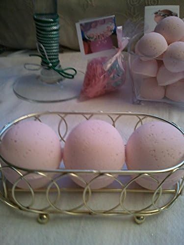 3 Cotton Candy Luxury Bath Bomb Fizzies, Natural, Handmade in the USA with Shea & Cocoa Butter, Ultra Moisturizing, Fragrant, Large 5+ Oz Each (15 Oz Total Weight) Great for Dry Skin, All Skin Types, Individually Wrapped, Ready for Gift Giving or for Your Personal Use.
