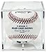 BallQube Baseball Display Case with Stand, UV Protection, Autograph Memorabilia Holder, Clear Cube for Official Size Ball - 2 Pack