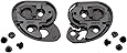 HJC Shield HJ-09 Side Gear Plate Set For cl-16, cl-15, cl-12, cl-sp, cs-r1, cs-r2, ac-10, ac-12, fs-15