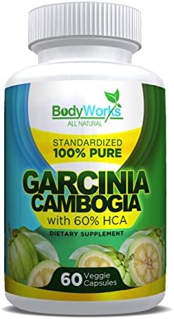 100% Pure Garcinia Cambogia Extract - 60% HCA - Best Weight Loss Supplements - Natural Appetite Suppressant - Healthy Digestive System - 100% Lifetime Money Back Guarantee - Order Risk Free!