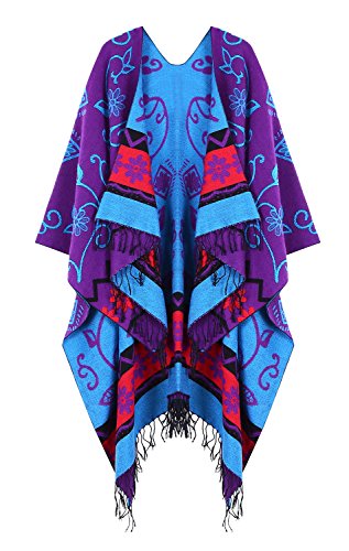 Women s fashionable retro style vintage pattern tassel …