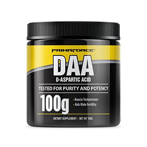 Primaforce, D-Aspartic Acid Powder, Unflavored, 100 Gram