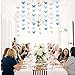 zilue Butterfly Banner Decorative Paper Garland for Wedding Baby Shower Birthday Theme Decor 110 Inches Long Pack of 2 Pieces White