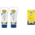 Banana Boat Kids Mineral Sunscreen Lotion SPF 50 Twin Pack and Sport Sunscreen Stick SPF 50 Travel Size
