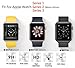 Sundo Apple Watch [2-Pack] Tempered Glass Screen Protector Premium HD Invisible Clear Shield cover for Apple IWatch Series 1 Series 2 Series 3 [Only Covers the Flat Area] 42mm