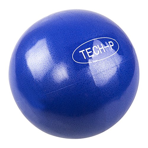 TECHP Pilates Mini Exercise Ball 8 Inch (Inflated) Stability Ball