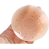 NEXT GEN 2.0! Adhesive Nipple Covers No Stick Center + Perforation Breast Petals in Nude Cream Color Fits Size A-D