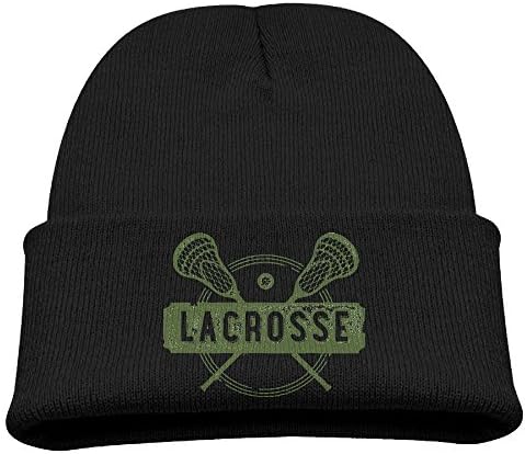 XIAOHU Lacrosse Sports Kid Heather Beanie Black
