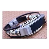 Band for Fitbit Alta HR; Mosunx Leather Quick Install Band Strap For Fitbit Alta/Fitbit Alta HR (A)