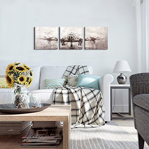 Amazon Com Okaypainting Exclusivo Arte Moderno Airplane Lona