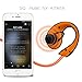 Bluetooth Headphones, Bluesim 4.0 Wireless Headphones Running Gym Exercise for Iphone 6 Plus 5s 4s Galaxy S6 S5 and Android Tablet (Orange)