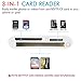 CF Card Reader For iPhone iPad mini air SD/TF/CF Card Adapter Trail Game Camera Viewer for iPhone 7 Plus/7/8/X/6s Plus/6s/6 Plus Support iOS 11.3 and Before No App Required Plug and Play