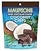 Maui & Sons Dark Chocolate Coated Coconut Chips. 4 bags. 1.2 oz on each bag