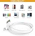 Phone Charger BUDGET & GOOD Charger Cables 3 Pack 3FT Fast Charger Charging Cable Cords Compatible with iPhone X 8 8 Plus 7 7 Plus 6 6S 6 Plus 5S SE iPod iPad Mini Air Pro, White