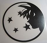 Dragon Ball Z DBZ 4 Super Saiyan Goku Anime Vinyl Die Cut Decal Sticker