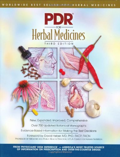 PDR for Herbal Medicines, by Joergm et al (editor) Gruenwald PDR for Herbal Medicines, by Joergm et al (editor) Gruenwald