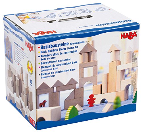 HABA Basic Building Blocks 26 Piece Starter Set (Made in Germany)