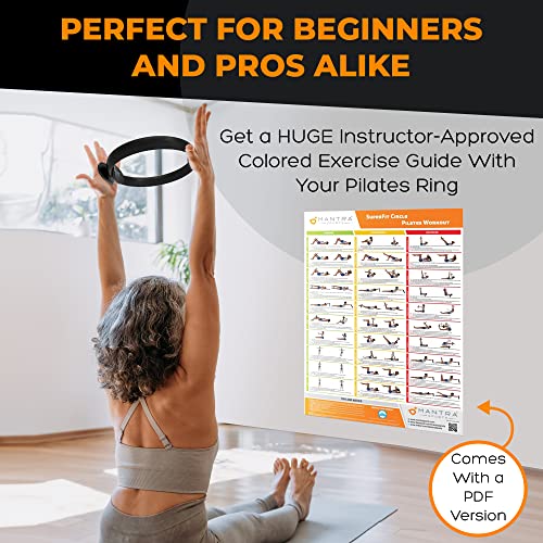 Magic Circle Pilates Ring Circle & Thigh Master Thigh Exerciser Fitness