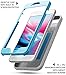 Poetic iPhone 7 / iPhone 8 Case, Revolution [360 Degree Protection] Full-Body Rugged Heavy Duty Case with [Built-in-Screen Protector] for Apple iPhone 7 (2016) / iPhone 8 (2017) Blue/Gray