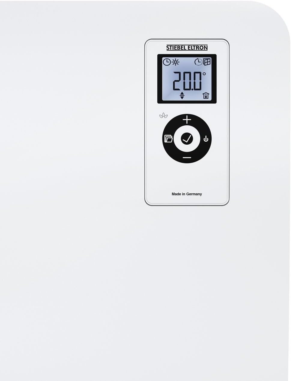 STIEBEL ELTRON Wall mounted electric fan heater CK 20 Premium for about 20 sqm, aluminium, LED, 7-day + 120-minute timer - Image 4