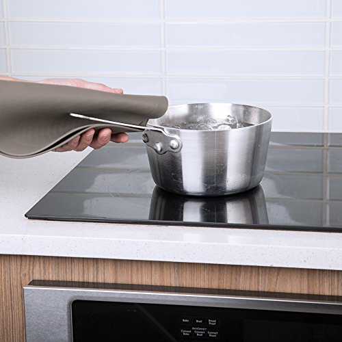 Prep Solutions by Progressive Microwave Multi-Mat, Non-Stick Heat Resistant, 12" Inch Diameter, Protect From Spill Overs, Dishwasher Safe, Splatter Guard, Drying Mat, Trivet, Jar Opener, Hot Pad - Thumbnail 5