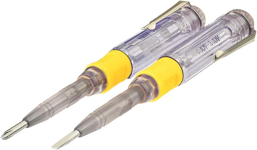 Eightwood Mains Tester Screwdriver Electrical Tester Screwdriver