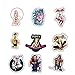 Anime Laptop Stickers 50pcs, Cool Kids/Teen Vinyl Computer Waterproof Water Bottles Skateboard Luggage Decal Graffiti Patches Decal (JoJo's Bizarre Adventure)