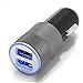 Ixir 12V-24V 2 Port 3.1 Dual USB Car Charger + Smart Iq Technology for Apple iPhone 4 5 6 6s Plus iPad & &roid Samsung Galaxy S6 Edge Note 5 4 3 2 - 2 Pcs