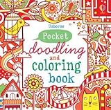 Paperback Pocket Doodling and Coloring Book-pink Book