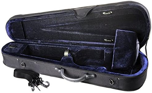 ADM® Basic Professional Triangular Shape Super Light Suspension Violin Hard Case, 1/4 Size