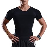 Image Men's Body Shaper for Men Slimming Shirt Tummy Waist lose Weight Compression Shirt