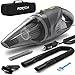 FORTEM Car Vacuum Cleaner 120W, 4500 PA Suction, 16 ft Power Cord, Steel Washable Filter, Carry Bag