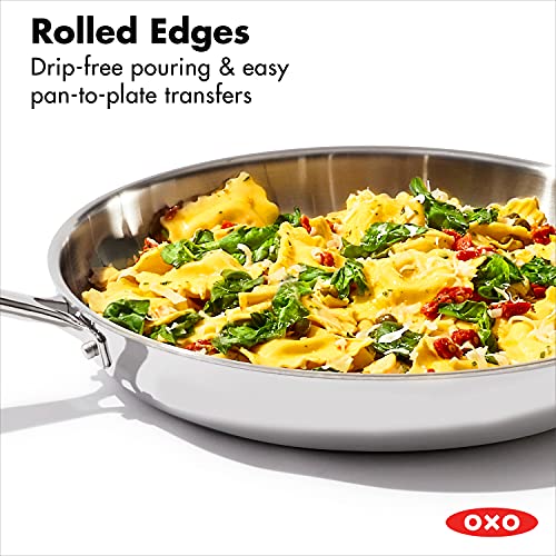 OXO Good Grips Pro Tri Ply Stainless Steel Dishwasher Safe Nonstick