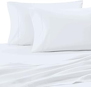 Purity Home 400 Thread Count 100% Cotton Pillow Case Set, 2 Piece Set, Standard Size(20
