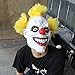 XIAO MO GU Latex Halloween Party Cosplay Face Mask Clown Costumes Mask (Yellow Hair) (Yellow)