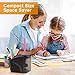 Electric Pencil Sharpener, Power Adapter(Include)/Battery Operated Pencil Sharpener with Pencil Holder,Heavy Duty Blade for Colored Pencils,Essential School Supply for Classroom Office Home