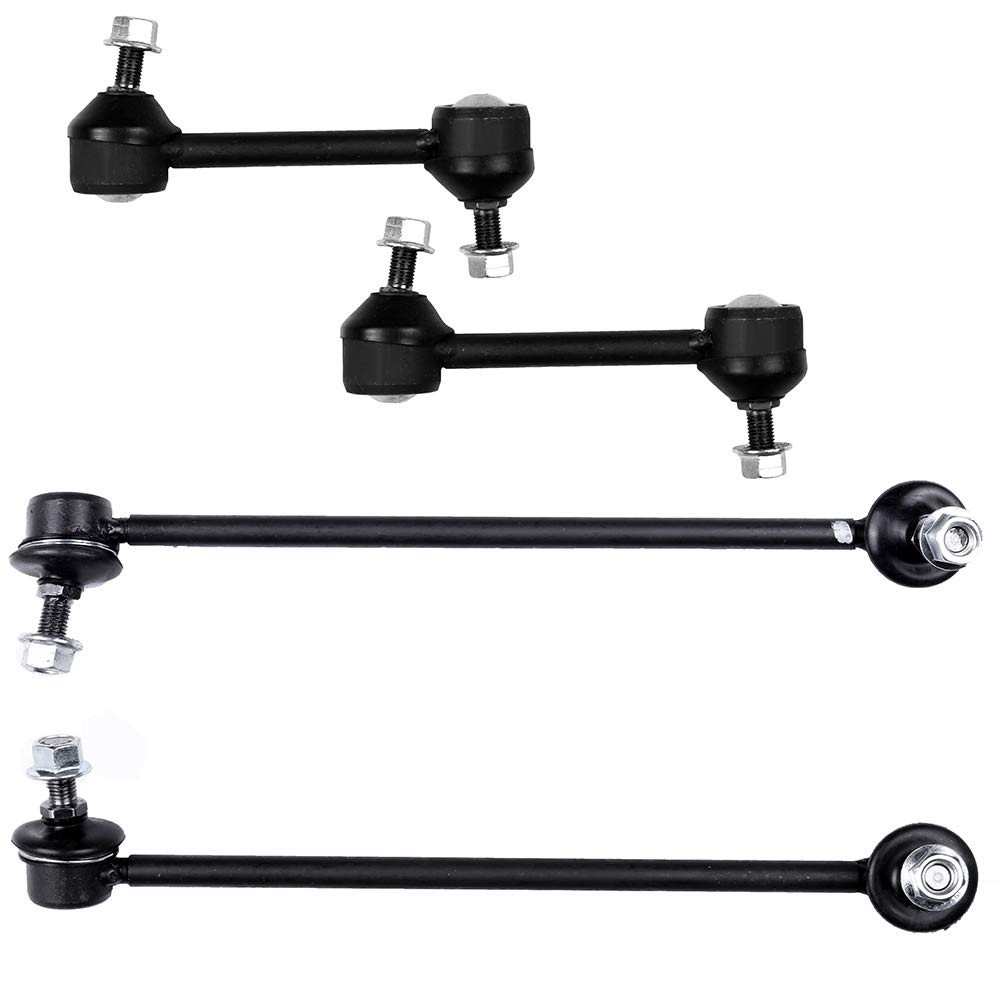 Photo 1 of SCITOO 4pcs Suspension Kit Front Sway Bar End Link Rear Sway Bar End Link Fit 2003-2008 For Hyundai Tiburon