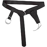 Yxtwaeh 3 Packs Medieval Leather Belt Sword Dagger Frog Renaissance Belt Sword Holster for Halloween Knight Pirate Costume